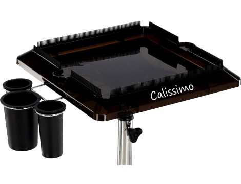 Βοηθητικό καρότσι κομμωτηρίου για βαφή με ρόδες T0182-1 σε ένα καλλωπιστικό σαλόνι τραπέζι σε βάση - 3