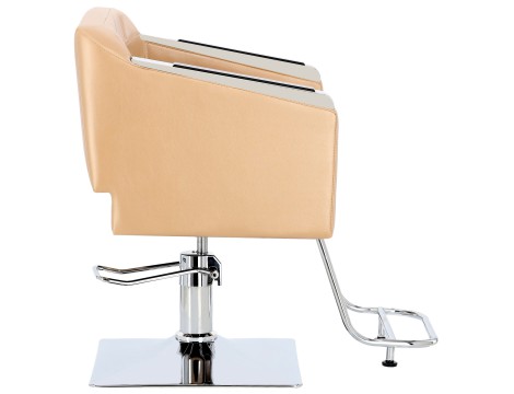 Καρέκλα κομμωτηρίου Pikos υδραυλική περιστρεφόμενη καρέκλα για κομμωτήριο χρωμιωμένο ποδαρικό καρέκλα κομμωτή - 3