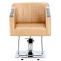 Καρέκλα κομμωτηρίου Pikos υδραυλική περιστρεφόμενη καρέκλα για κομμωτήριο χρωμιωμένο ποδαρικό καρέκλα κομμωτή - 5