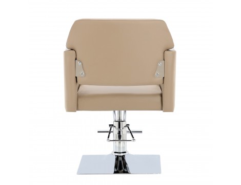 Καρέκλα κομμωτηρίου Bianka υδραυλική περιστρεφόμενη καρέκλα για κομμωτήριο χρωμιωμένο ποδαρικό καρέκλα κομμωτή - 4