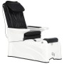 Ηλεκτρική καρέκλα καλλυντικών με μασάζ για πεντικιούρ ποδιών σε ινστιτούτα σπα μαύρος