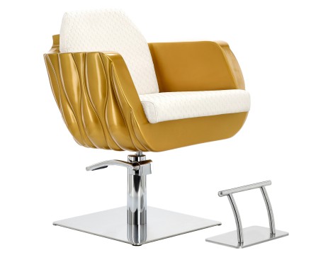 Καρέκλα κομμωτηρίου Amir υδραυλική περιστρεφόμενη καρέκλα για κομμωτήριο χρωμιωμένο ποδαρικό καρέκλα κομμωτή - 2