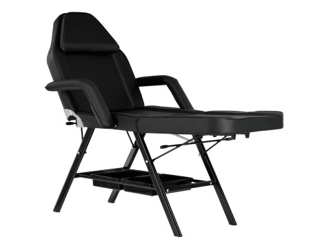Κλασική καλλυντική  καρέκλα σπα μαύρη - 8