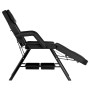 Κλασική καλλυντική  καρέκλα σπα μαύρη - 3