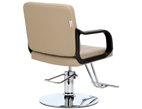 Καρέκλα κομμωτηρίου Luke υδραυλική περιστρεφόμενη καρέκλα για κομμωτήριο χρωμιωμένο ποδαρικό καρέκλα κομμωτή - 4